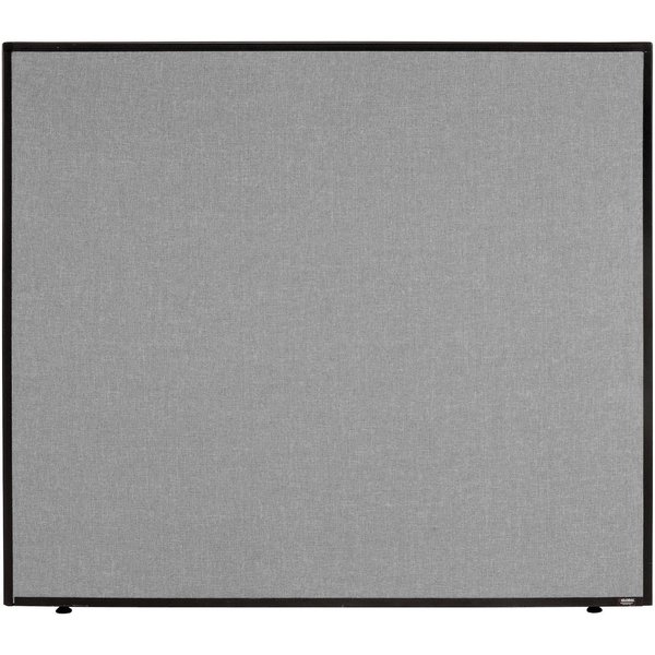 Global Industrial 48-1/4W x 42H Office Partition Panel, Gray 240225GY